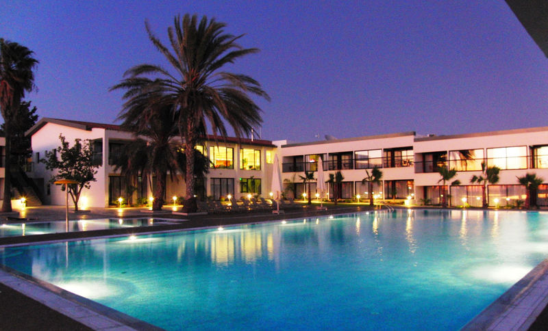 Royal Blue Hotel & Spa Geroskipou Bagian luar foto