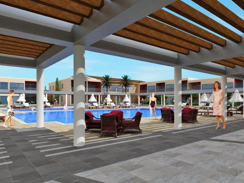 Royal Blue Hotel & Spa Geroskipou Bagian luar foto