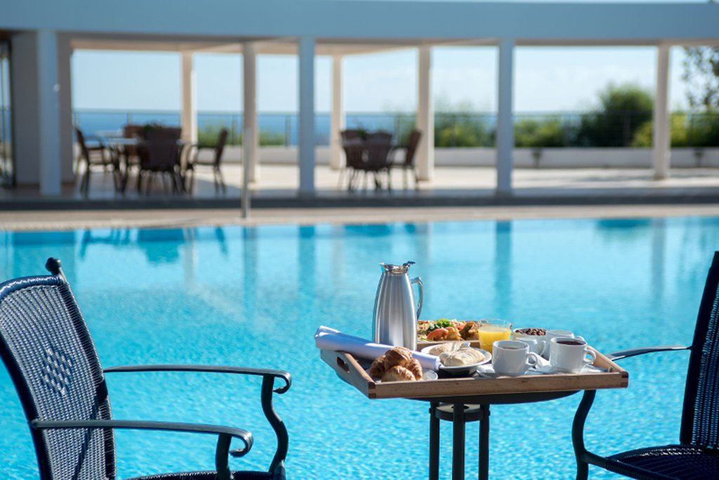 Royal Blue Hotel & Spa Geroskipou Bagian luar foto